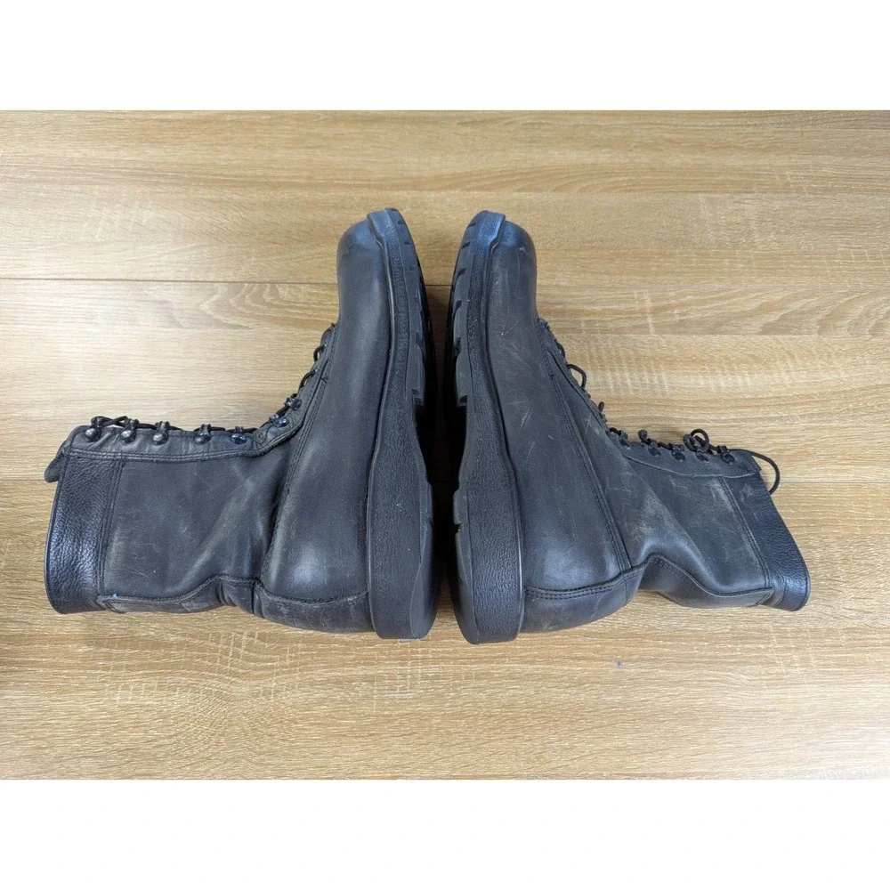 Belleville 360ST Boots Mens Size 14M Black Leather Steel Toe Made USA Military